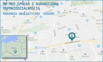 PORADNIA OKULISTYCZNA - MW-MED SPÓŁKA Z OGRANICZONĄ ODPOWIEDZIALNOŚCIĄ - UL. DOBREGO PASTERZA 207A,  KRAKÓW