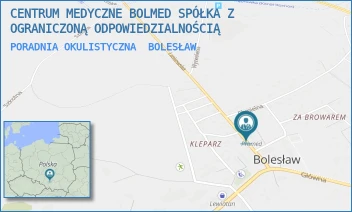 PORADNIA OKULISTYCZNA - CENTRUM MEDYCZNE BOLMED SPÓŁKA Z OGRANICZONĄ ODPOWIEDZIALNOŚCIĄ - UL. LASKOWSKA 4A,  BOLESŁAW